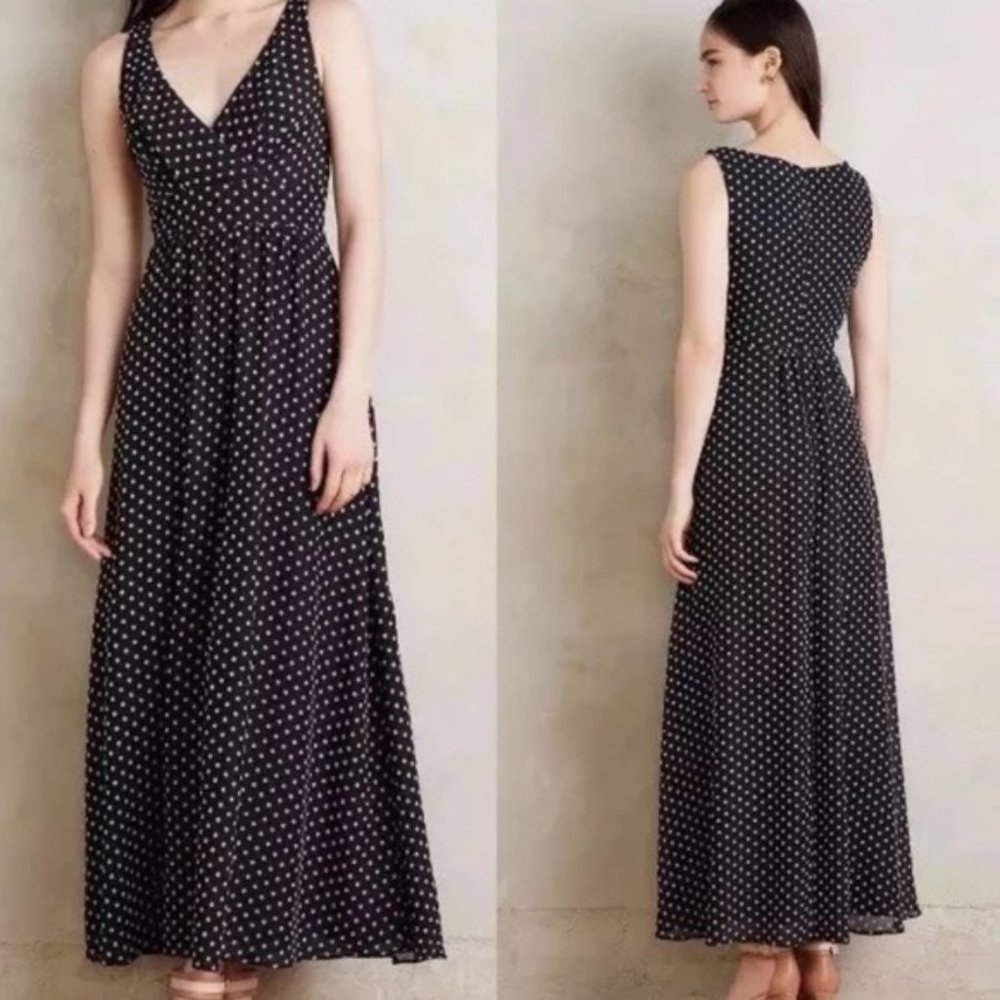 Eva Franco Polka Dot maxi dress